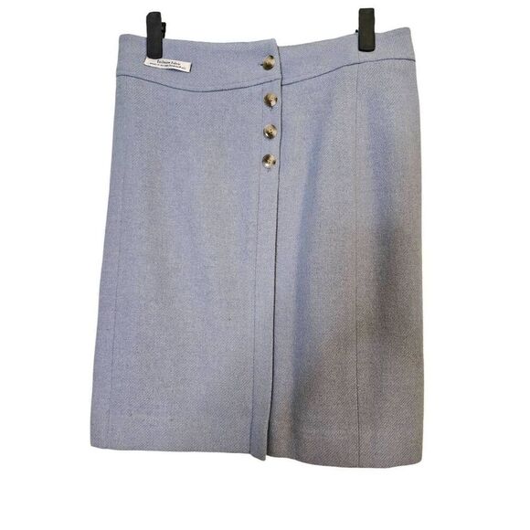 Pendleton wool light blue knee length skirt. NWOT . Size 6. - Picture 1 of 6